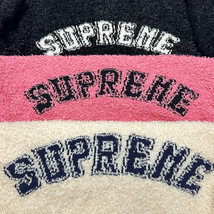 SUPREME SS25 TEXTURED ARC SWEATER FZMY581