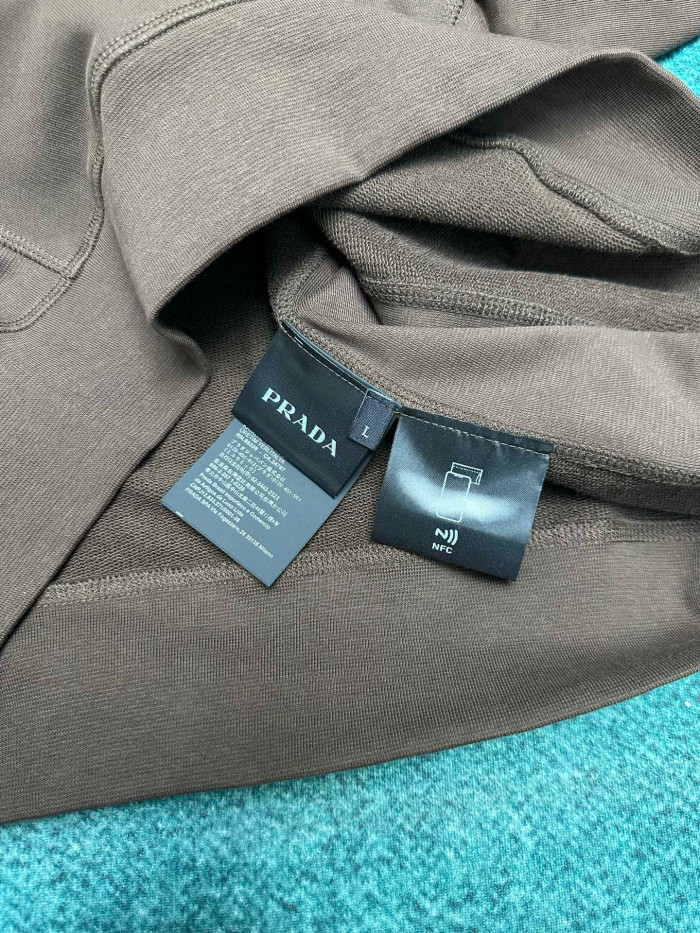 PRADA Half zipper Sweatshirts FZWY1818