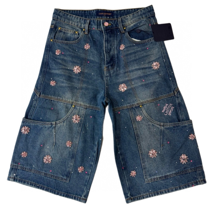 LV Denim Shorts FZKZ1603