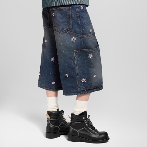 LV Denim Shorts FZKZ1603