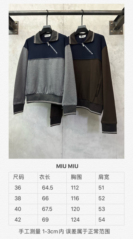 miumiu SWEATSHIRT FZWY1861