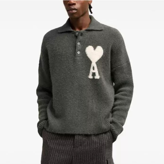 AMI POLO Sweater FZMY653