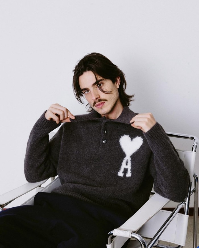AMI POLO Sweater FZMY653
