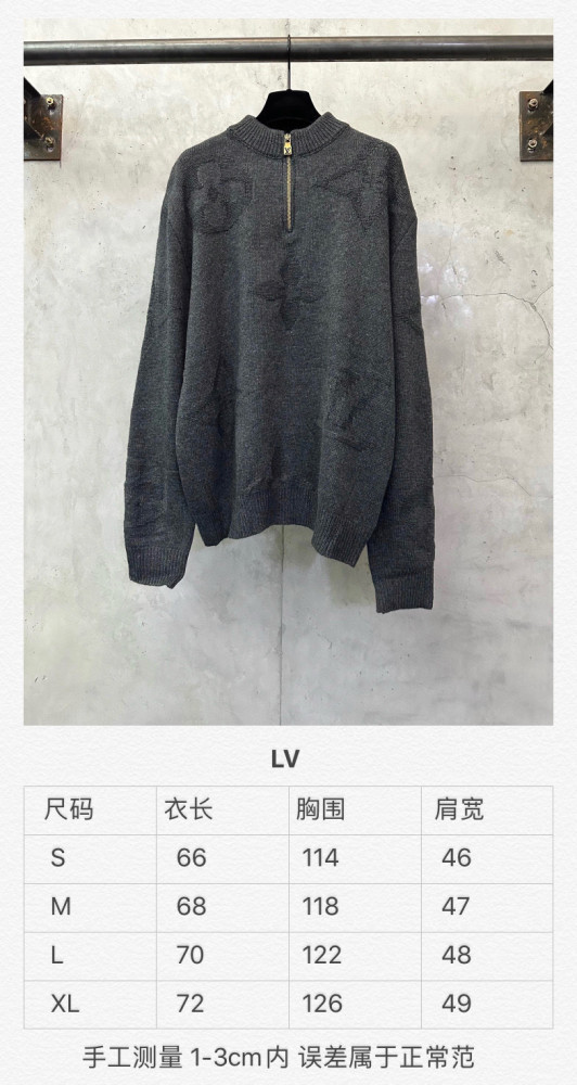 LV MONOGRAM Wool Sweater FZMY660