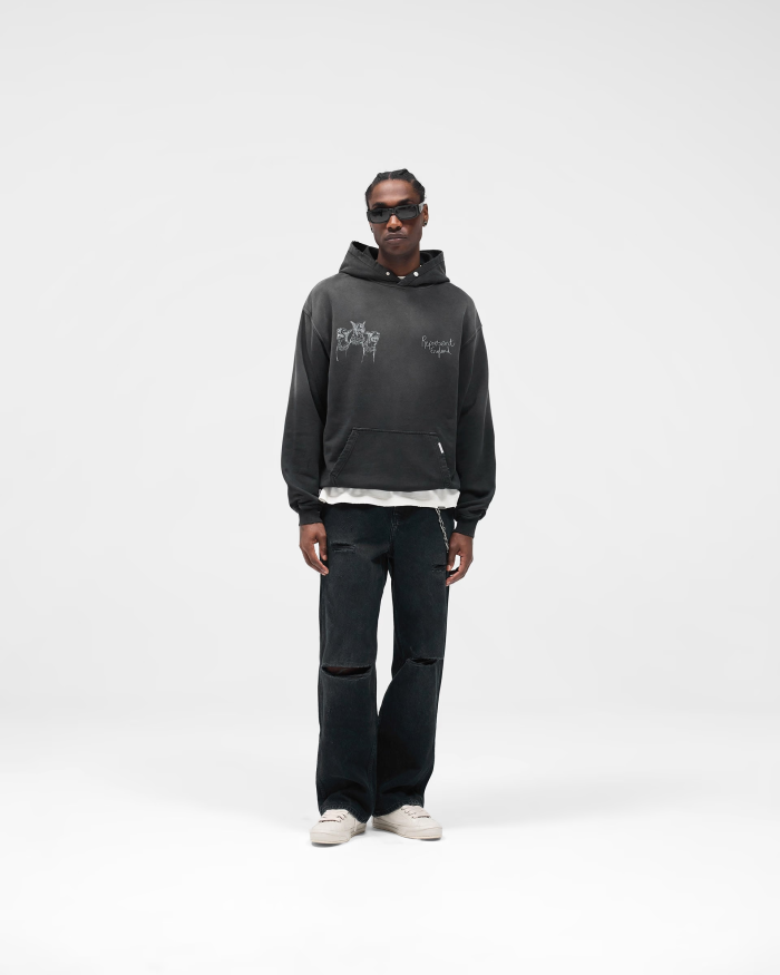 REPRESENT Hand Drawn Thoroughbred Hoodie FZWY1880