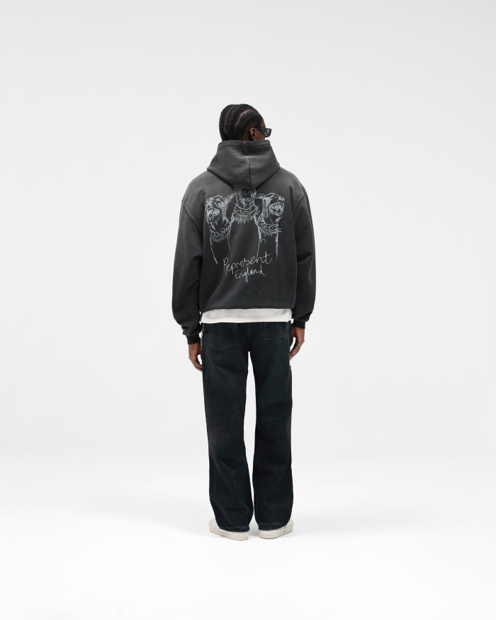 REPRESENT Hand Drawn Thoroughbred Hoodie FZWY1880