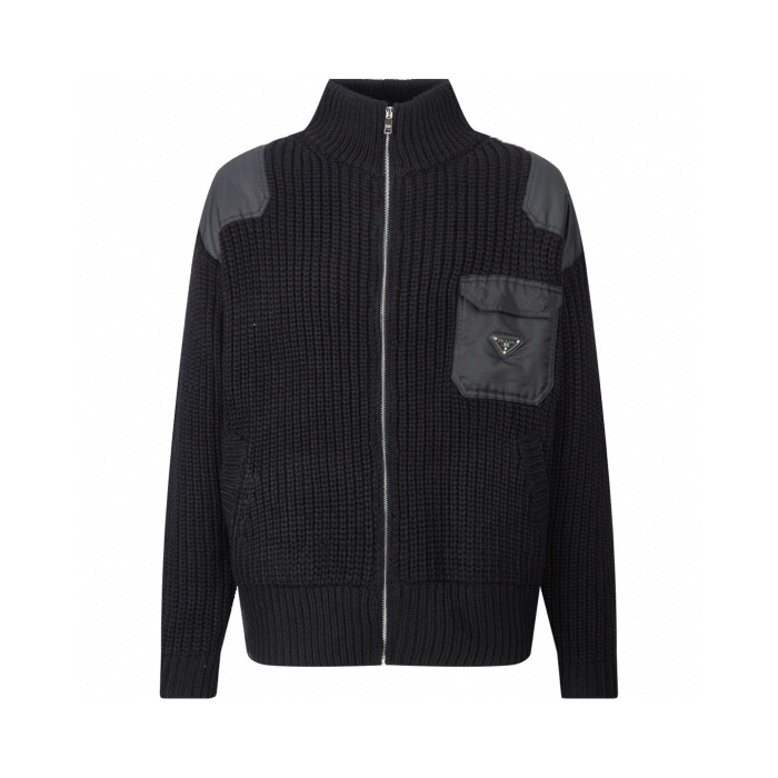 Prada Zipper Cardigan FZMY674