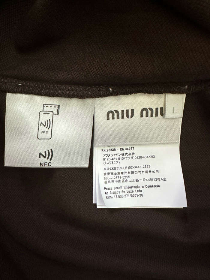 miumiu Polo LS Tee FZTX5355