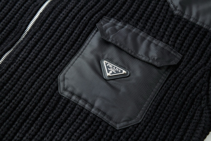 Prada Zipper Cardigan FZMY674