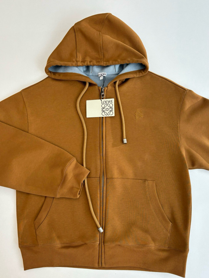 Loewe Anagram Zipper Hoodies FZWY1867
