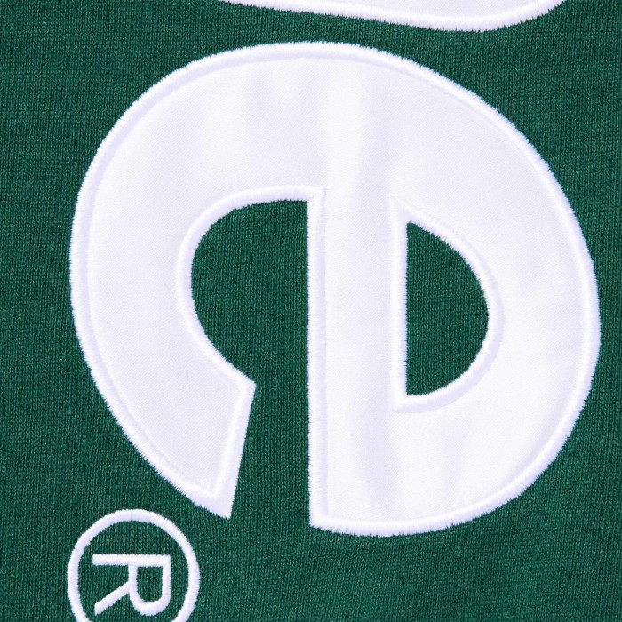 Supreme Satin Appliqué Hooded Sweatshirt FZWY1892