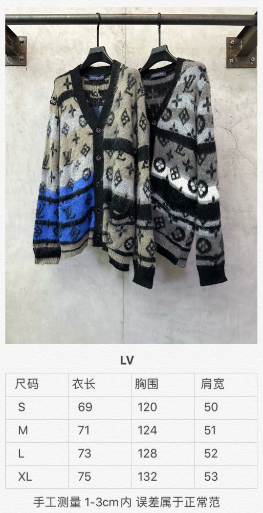 LV MONOGRAM mohair Cardigan FZMY685