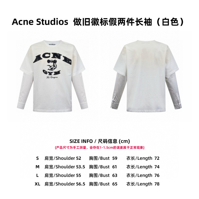 Acne studios LS Tee FZTX5365