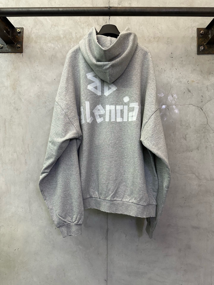 BALENCIAGA Tape Type Ripped Pocket Hoodies FZWY1899