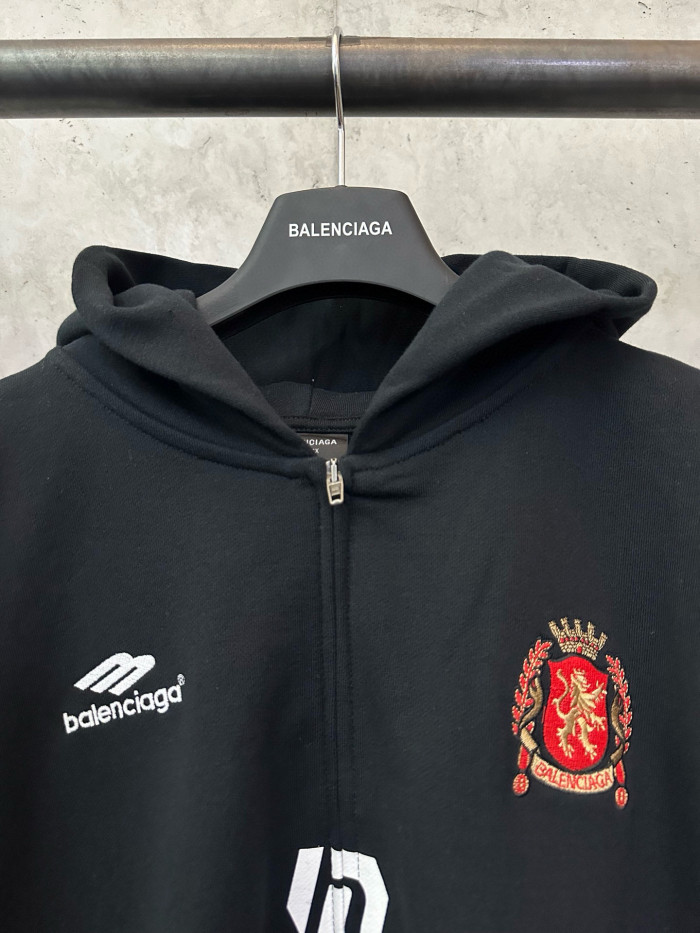 Balenciaga PARIS SOCCER Zipper HOODIE FZWY1900