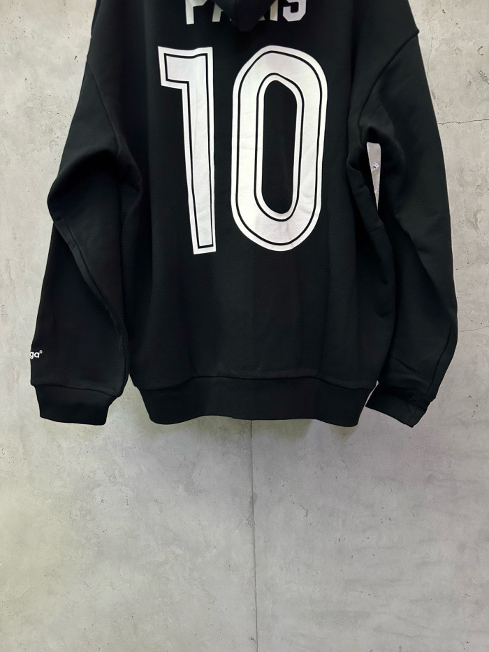 Balenciaga PARIS SOCCER Zipper HOODIE FZWY1900