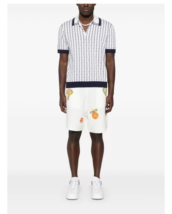 CASABLANCA Knitted Polo T-shirts FZTX5370