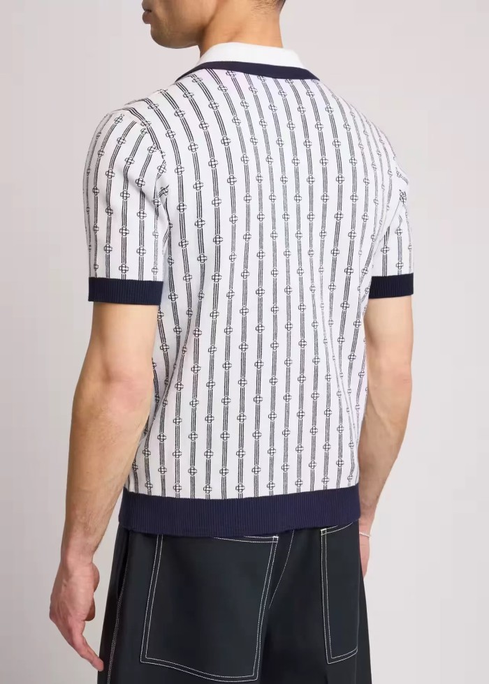 CASABLANCA Knitted Polo T-shirts FZTX5370