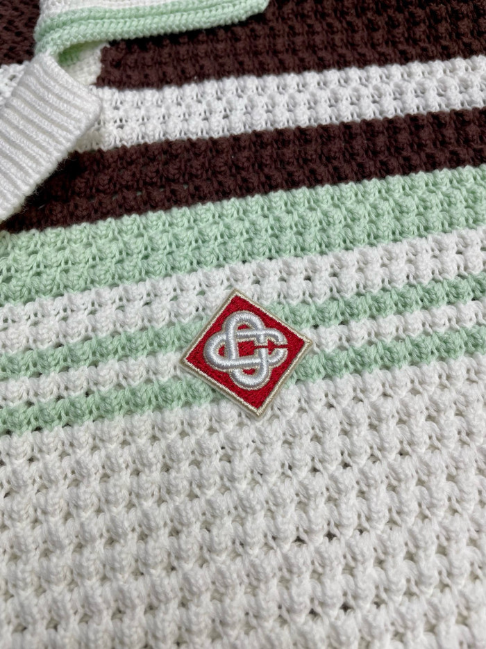 CASABLANCA Knitted Suit Shirts Shorts FZTZ086