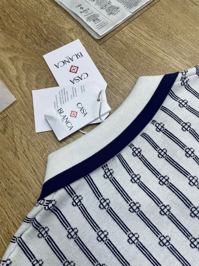 CASABLANCA Knitted Polo T-shirts FZTX5370