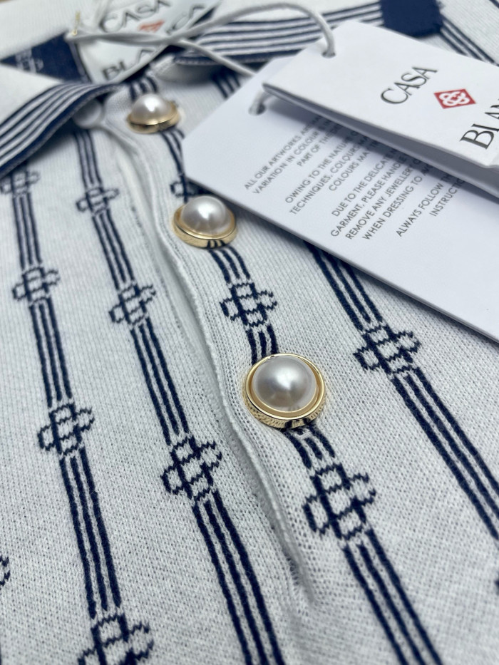 CASABLANCA Knitted Polo T-shirts FZTX5370