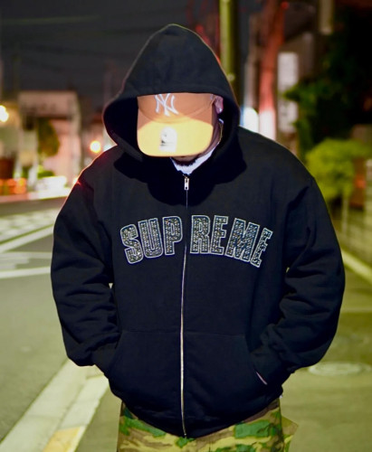 SUPREME B.B.SIMON ZIP UP HOODED FZWY1906