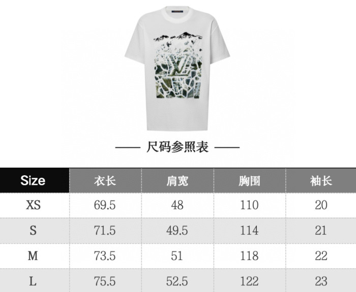LV Mountain tee FZTX5374