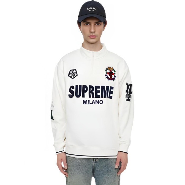 SUPREME Milano Half Zip Pullover FZWY1921