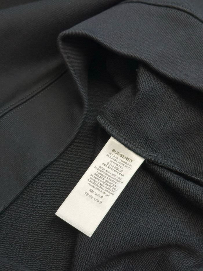 Burberry Check Cursive Cotton Sweatshirt FZWY1932