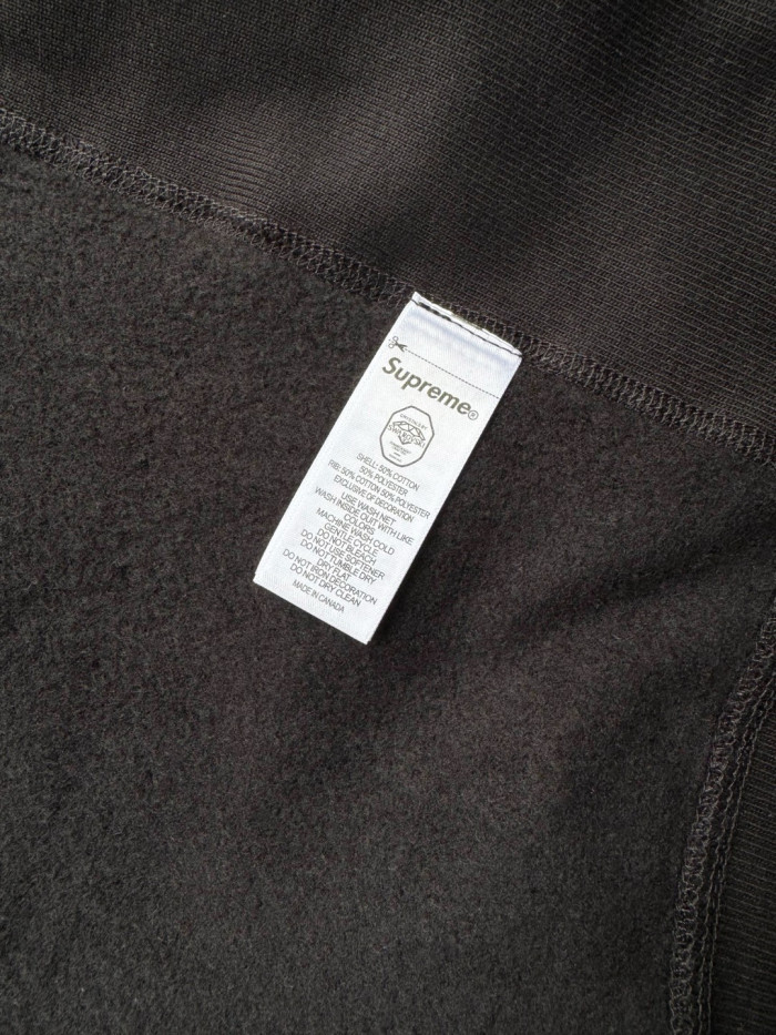 SUPREME X SWAROVSKI 25FW WEEK4 Motion Logo HOODED SWEATSHIR FZWY1895