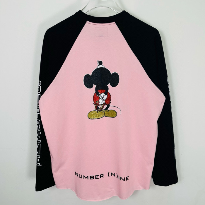 SUPREME NUMBER (N)INE MICKEY RAGLAN L/S TOP FZTX5390