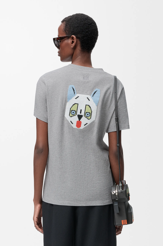LOEWE X LOUIS WAIN Futurist Cats tee FZTX5400