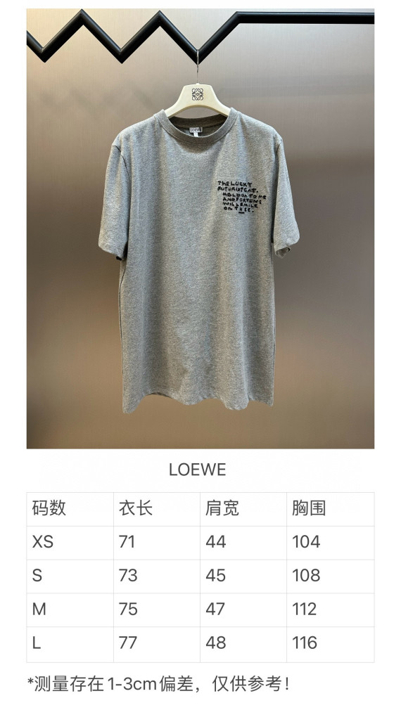 LOEWE X LOUIS WAIN Futurist Cats tee FZTX5400