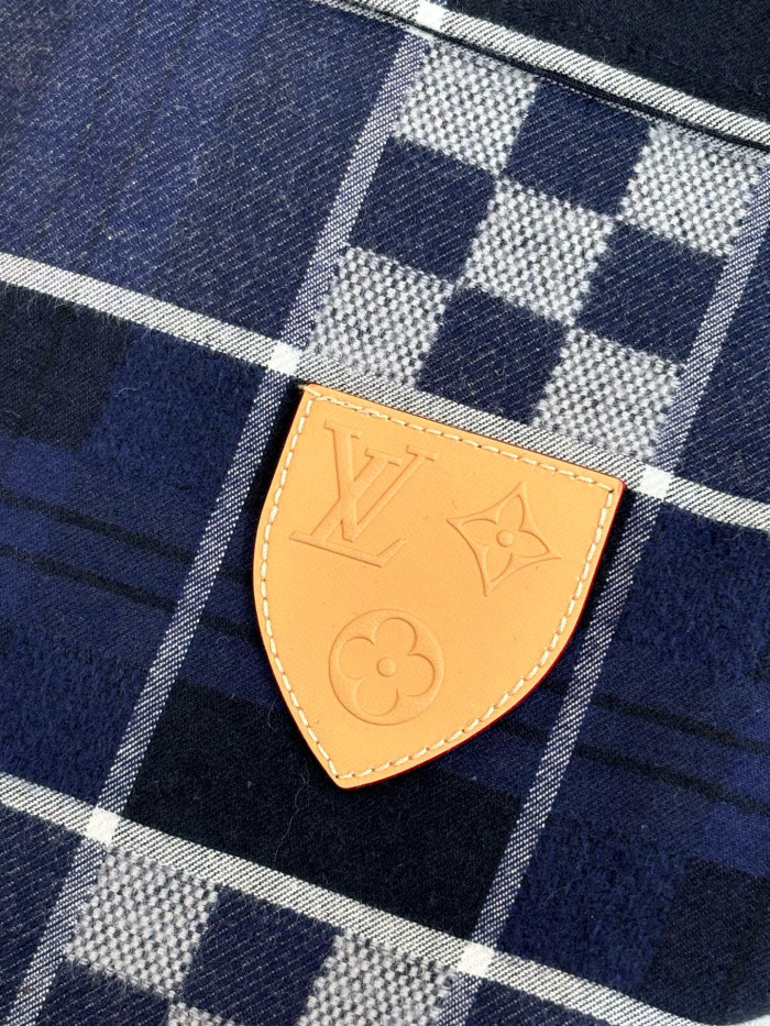 LV flannel Shirt FZCS558