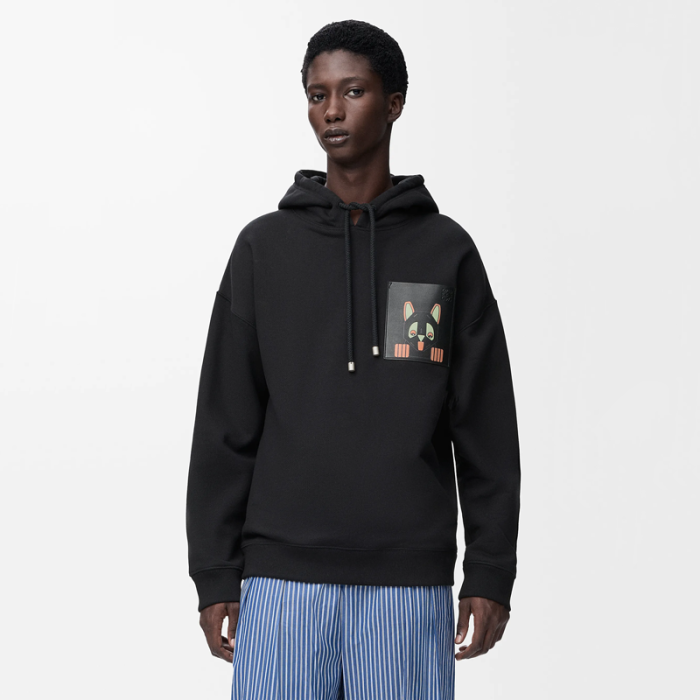 LOEWE X LOUIS WAIN Futurist Cats Hoodies FZWY1949