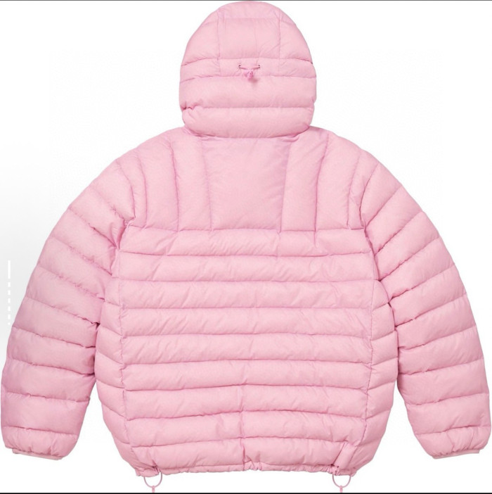 SUPREME 25FW WEEK6 Micro Down half zip hooded pullover FZWY1951