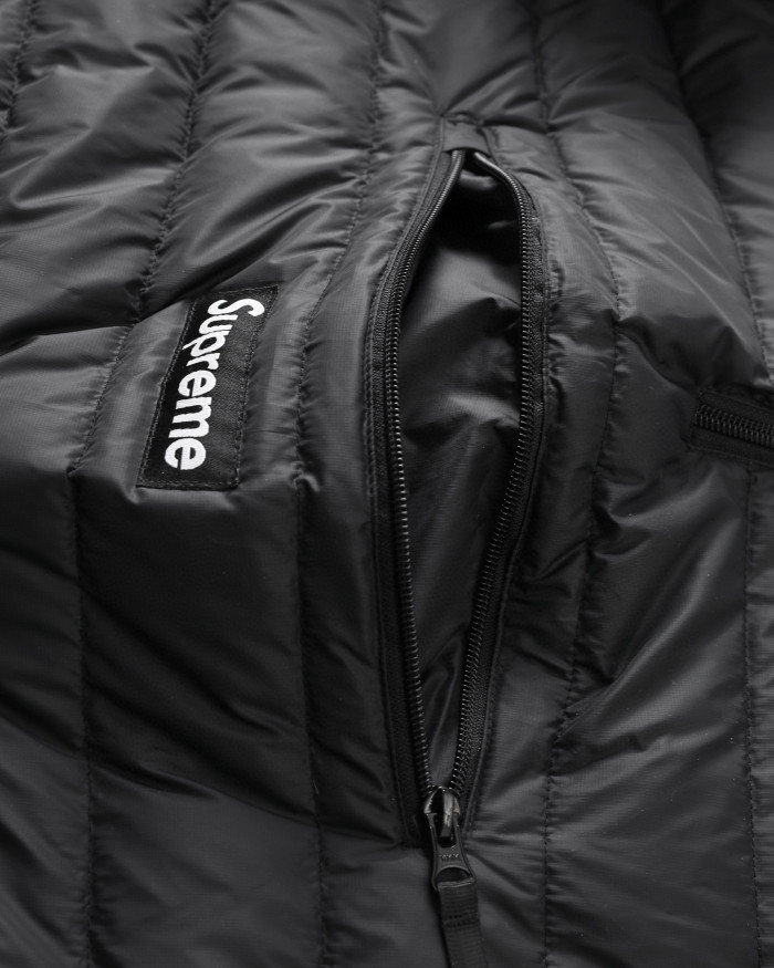 SUPREME 25FW WEEK6 Micro Down half zip hooded pullover FZWY1951