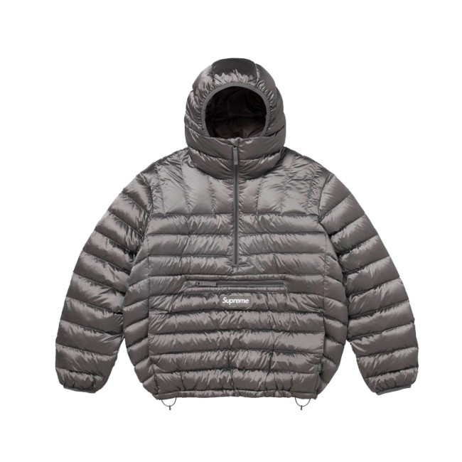 SUPREME 25FW WEEK6 Micro Down half zip hooded pullover FZWY1951