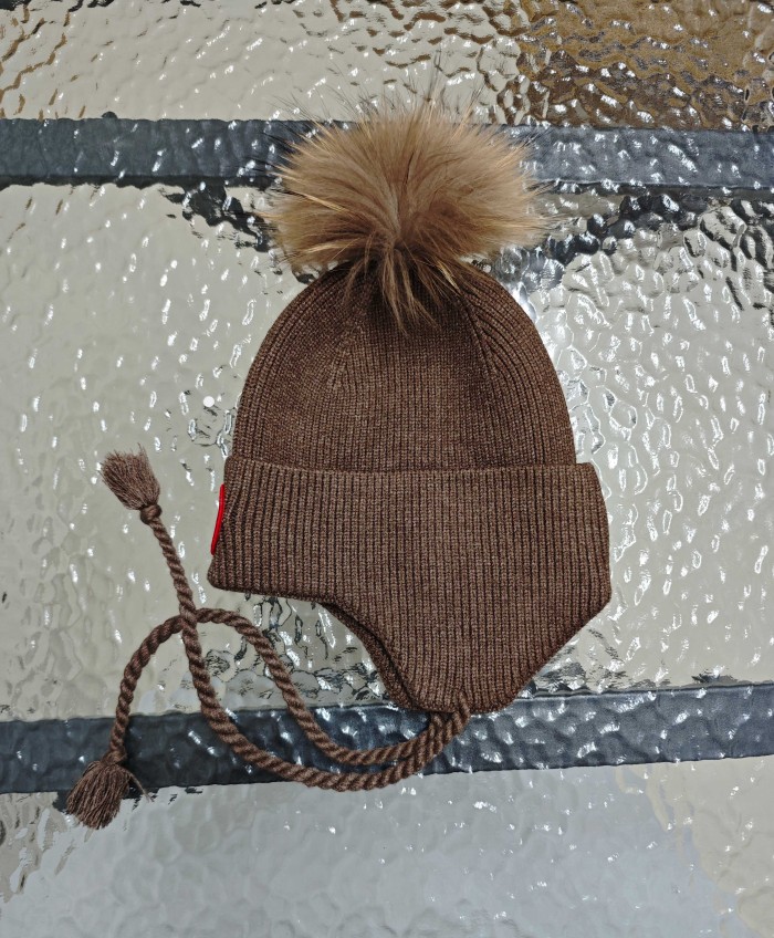 Canada Goose Kids Beanie Knitted Hat FZMZ277