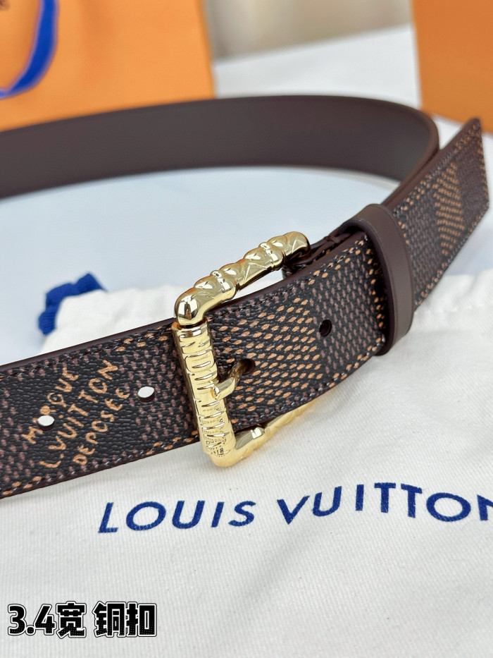 LV Drift Damier Heritage 35MM BELT FZYD222