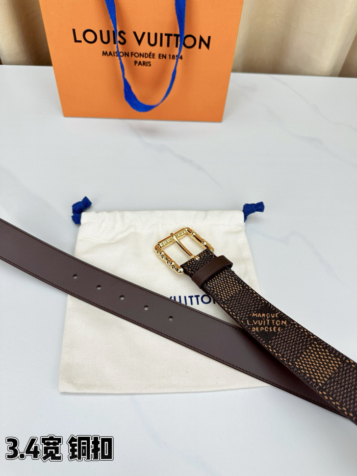 LV Drift Damier Heritage 35MM BELT FZYD222