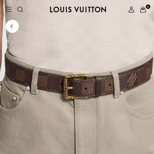 LV Drift Damier Heritage 35MM BELT FZYD222