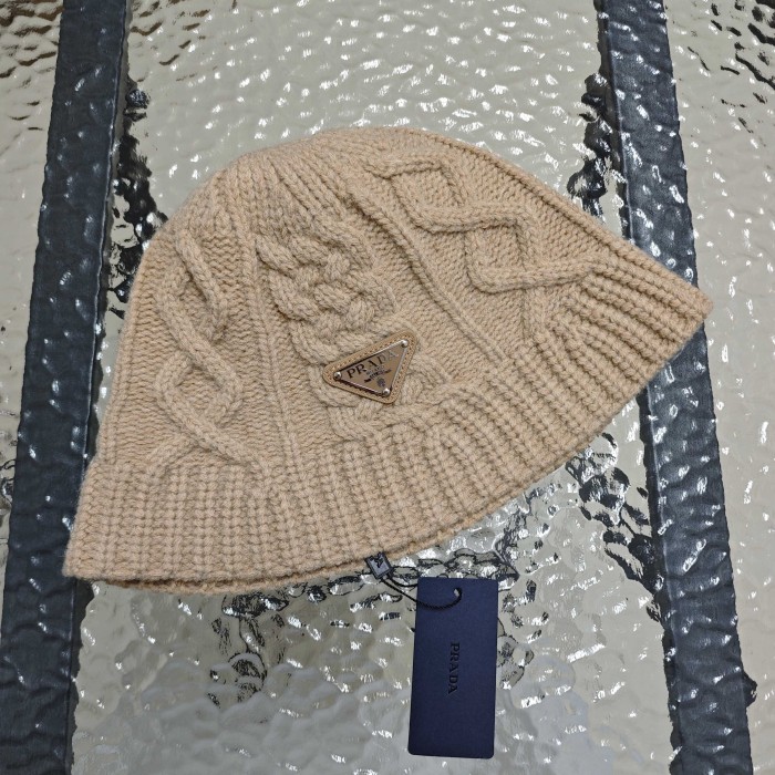 Prada Knit Fisherman's hat cap FZMZ275
