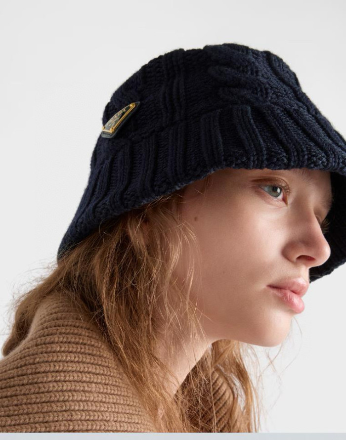 Prada Knit Fisherman's hat cap FZMZ275