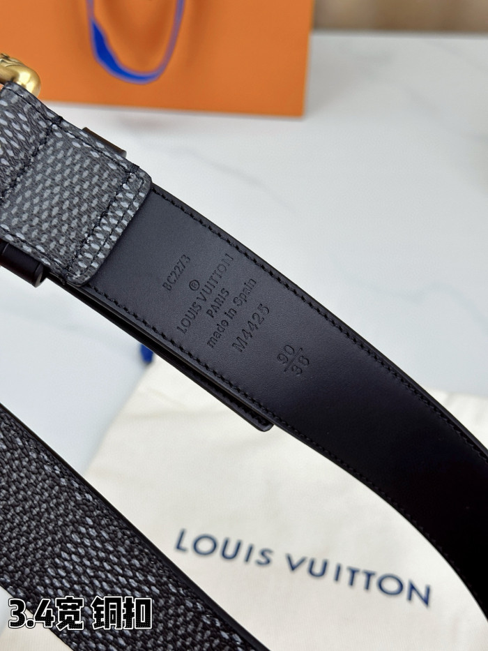 LV Drift Damier Heritage 35MM BELT FZYD223