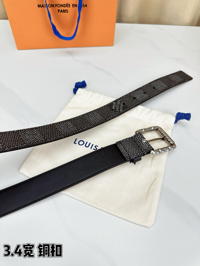 LV Drift Damier Heritage 35MM BELT FZYD223