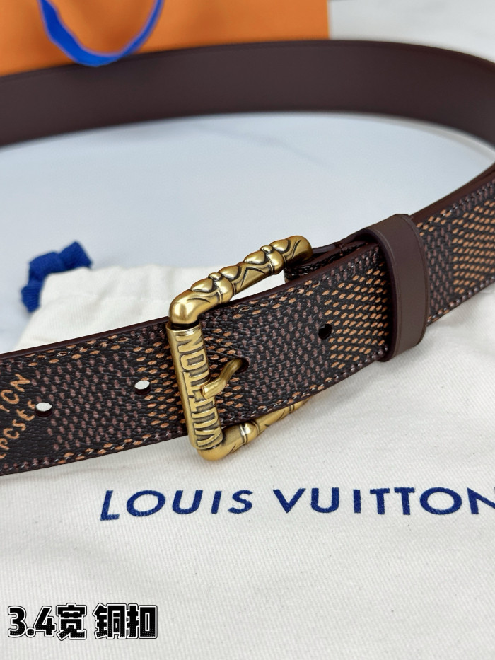 LV Drift Damier Heritage 35MM BELT FZYD222