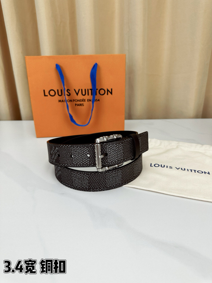 LV Drift Damier Heritage 35MM BELT FZYD223