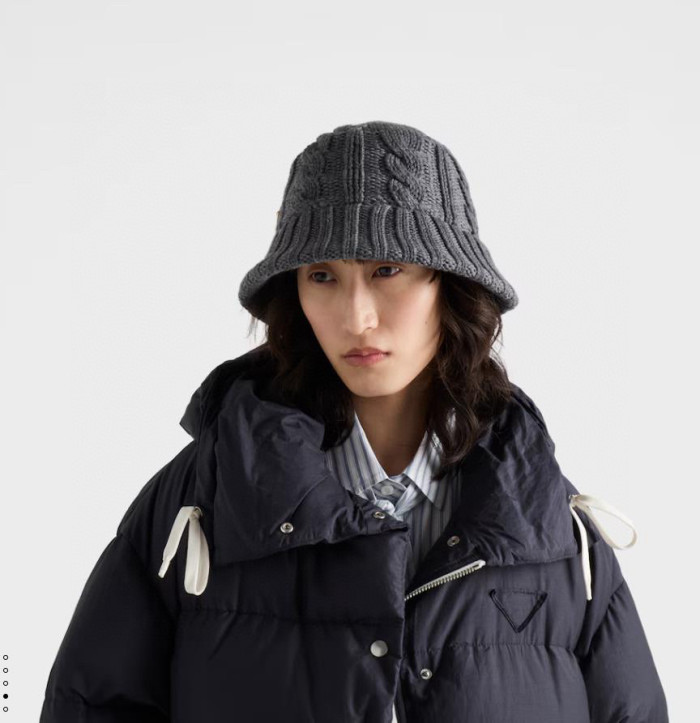 Prada Knit Fisherman's hat cap FZMZ275