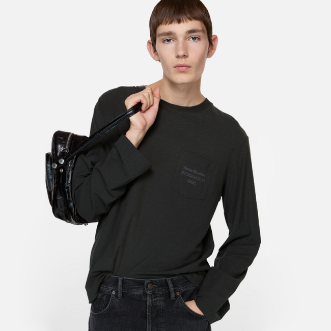 Acne studios 1996 LS tee FZTX5413